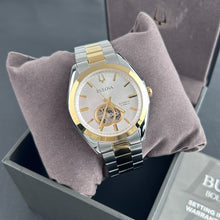 Load image into Gallery viewer, Bulova Surveyor Automatic Open Heart Two-Tone
